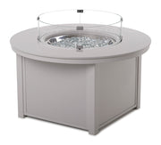 -Telescope Casual-42" Round Chat Height Fire Table-Pangaea Patio