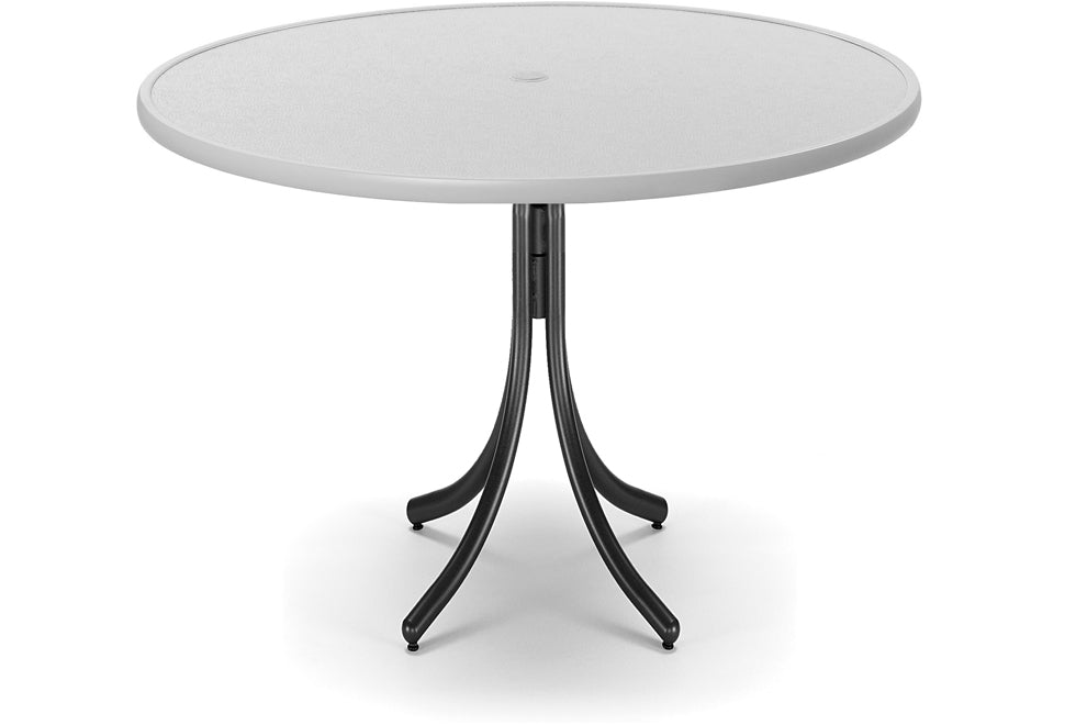 -Telescope Casual-42" Round Hammered MGP Table Top w/ Standard Legs - Balcony Height-Pangaea Patio