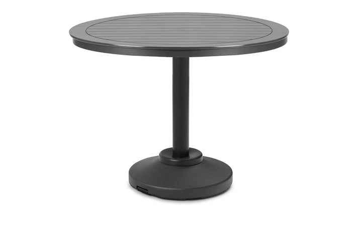 TCT123P2-Telescope Casual-42" Round MGP Table Top w/ 80lb Pedestal Base - Balcony Height-Pangaea Patio