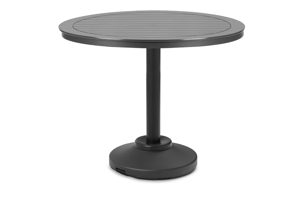 -Telescope Casual-42" Round MGP Table Top w/ 80lb Pedestal Base - Bar Height-Pangaea Patio