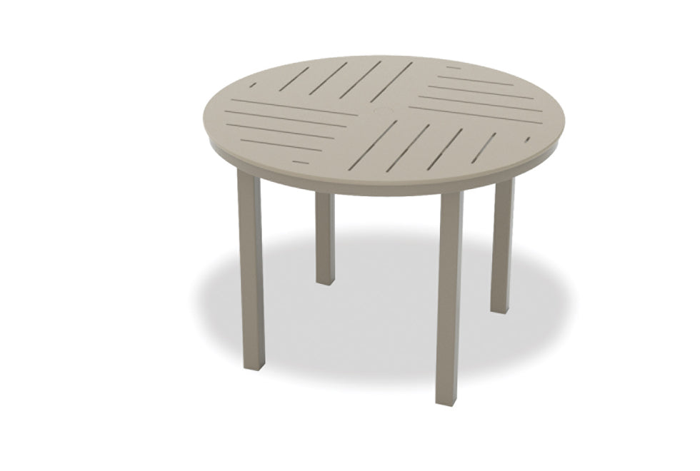 TCT326M0-Telescope Casual-42" Round MGP Table Top w/ Parsons Legs - Balcony Height-Pangaea Patio