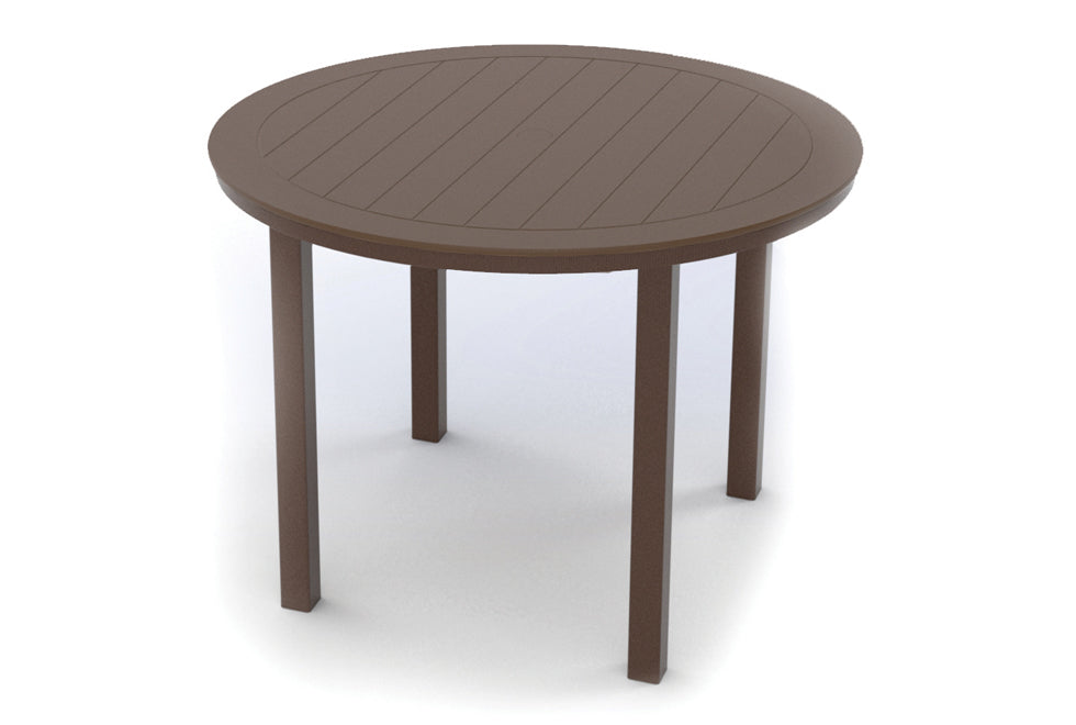 TCT327M0-Telescope Casual-42" Round MGP Table Top w/ Parsons Legs - Bar Height-Pangaea Patio