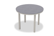 -Telescope Casual-42" Round Rustic Table Top w/ Parsons Legs - Balcony Height-Pangaea Patio