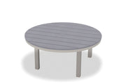 -Telescope Casual-42" Round Rustic Table Top w/ Parsons Legs - Coffee Height-Pangaea Patio