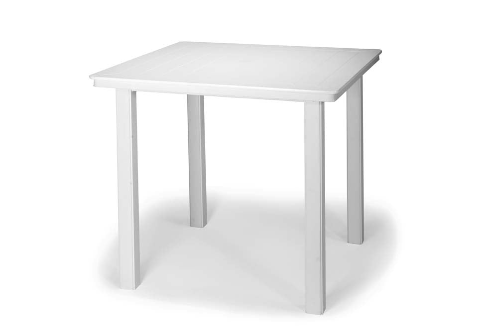 TCT09381-Telescope Casual-42" Square MGP Table Top w/ Parsons Legs - Balcony Height-Pangaea Patio