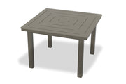 -Telescope Casual-42" Square MGP Table Top w/ Parsons Legs - Balcony Height-Pangaea Patio