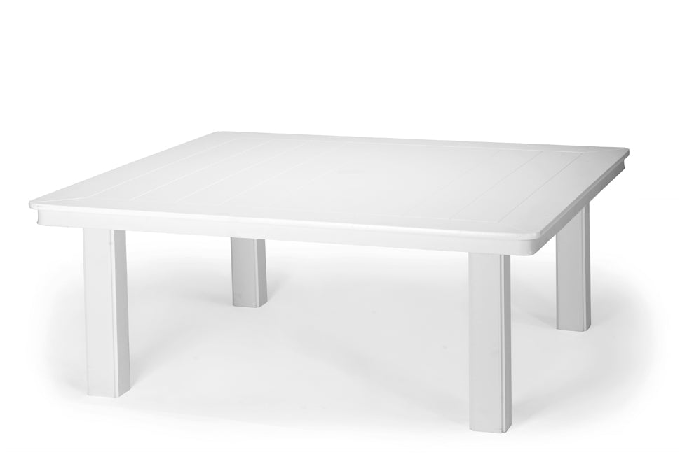 TCT09373-Telescope Casual-42" Square MGP Table Top w/ Parsons Legs - Coffee Height-Pangaea Patio