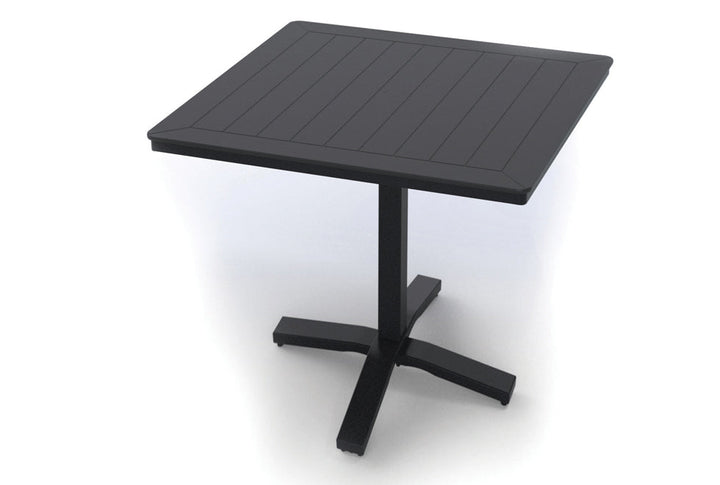 TCTP94X2-Telescope Casual-42" Square MGP Table Top w/ Pedestal Base - Bar Height-Pangaea Patio