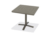 -Telescope Casual-42" Square MGP Table Top w/ Pedestal Base - Bar Height-Pangaea Patio