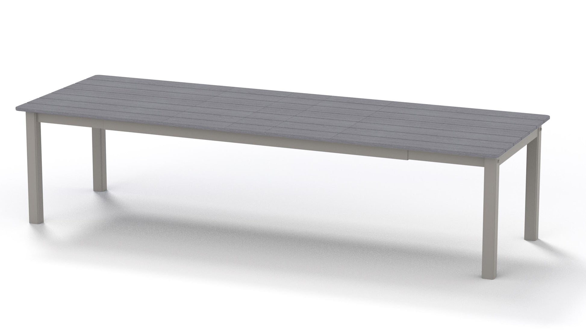 -Telescope Casual-42" x 120" Rectangular Extension Rustic Dining Table-Pangaea Patio