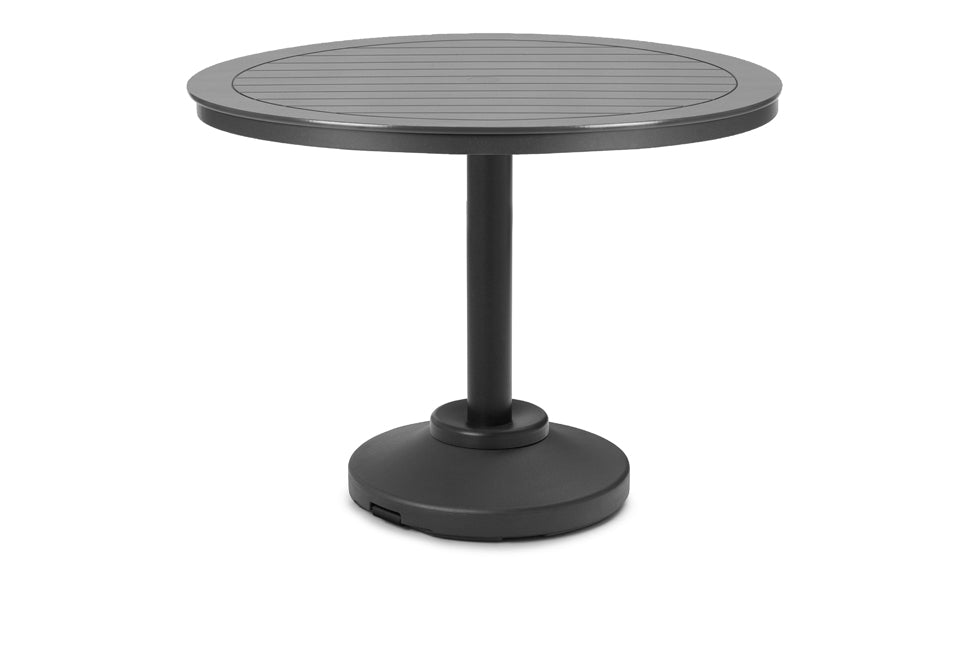 -Telescope Casual-48" Round MGP Table Top w/ 120LB Pedestal Base - Balcony Height-Pangaea Patio