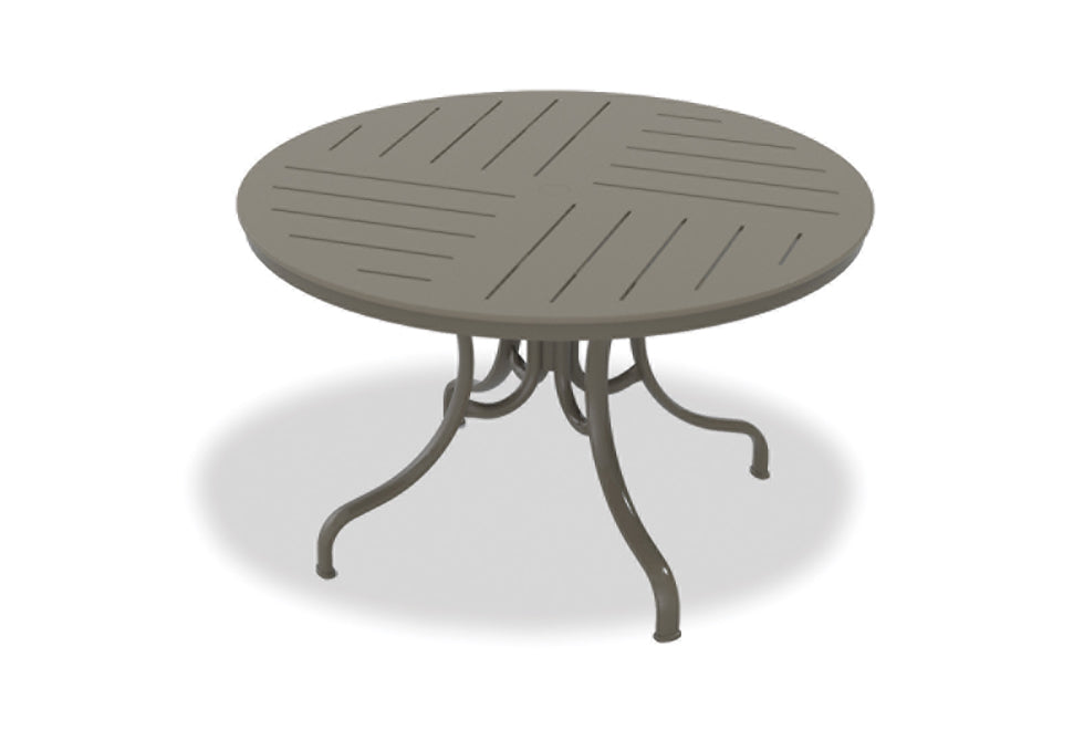 -Telescope Casual-48" Round MGP Table Top w/ Deluxe Standard Legs-Pangaea Patio