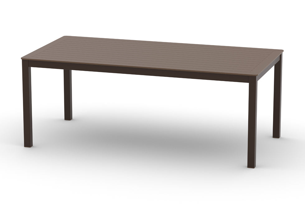 -Telescope Casual-48" x 96" Rectangular MGP Table Top w/ Parsons Legs - Balcony Height-Pangaea Patio