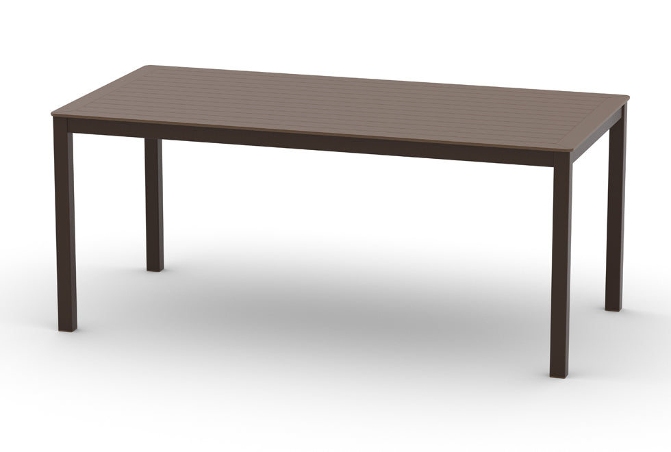 -Telescope Casual-48" x 96" Rectangular MGP Table Top w/ Parsons Legs - Bar Height-Pangaea Patio
