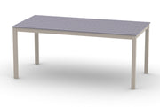 -Telescope Casual-48" x 96" Rectangular Rustic Table Top w/ Parsons Legs - Bar Height-Pangaea Patio