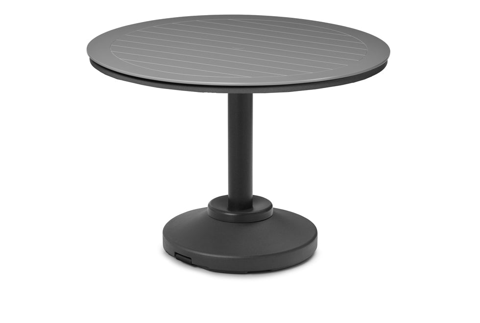 -Telescope Casual-54" Round MGP Table Top w/ 120LB Pedestal Base - Balcony Height-Pangaea Patio