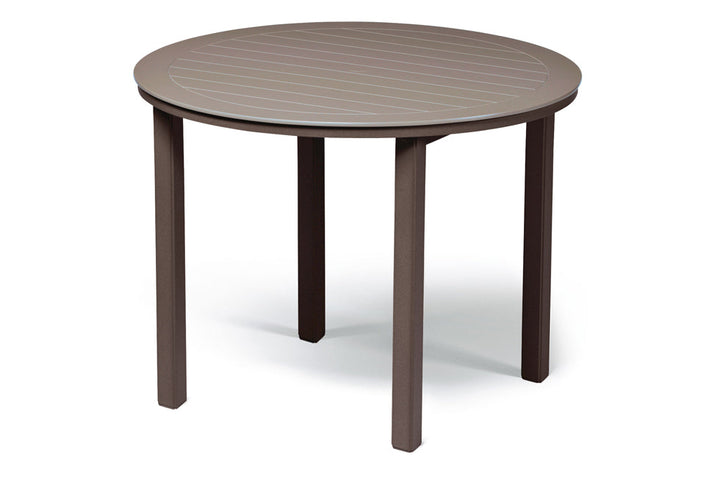 TCT02380-Telescope Casual-54" Round MGP Table Top w/ Parsons Legs - Bar Height-Pangaea Patio