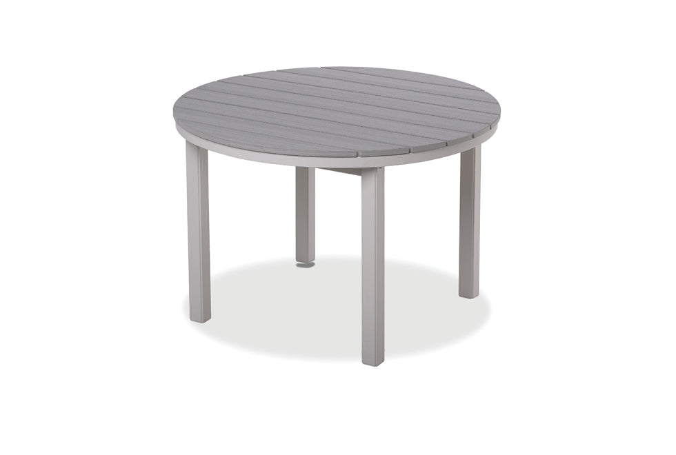 TCT02R380-Telescope Casual-54" Round Rustic Table Top w/ Parsons Legs - Bar Height-Pangaea Patio