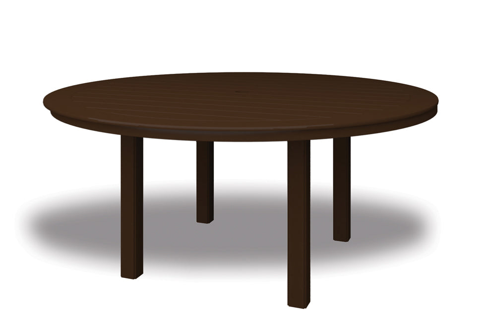 TCTM42M0-Telescope Casual-64" Round MGP Table Top w/ Parsons Legs - Dining Height-Pangaea Patio