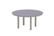 -Telescope Casual-64" Round Rustic Table Top w/ Parsons Legs - Balcony Height-Pangaea Patio