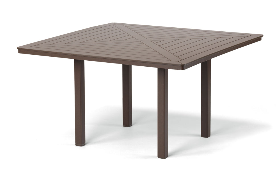 TCT16381-Telescope Casual-64" Square MGP Table Top w/ Parsons Legs - Balcony Height-Pangaea Patio