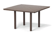 -Telescope Casual-64" Square MGP Table Top w/ Parsons Legs - Bar Height-Pangaea Patio