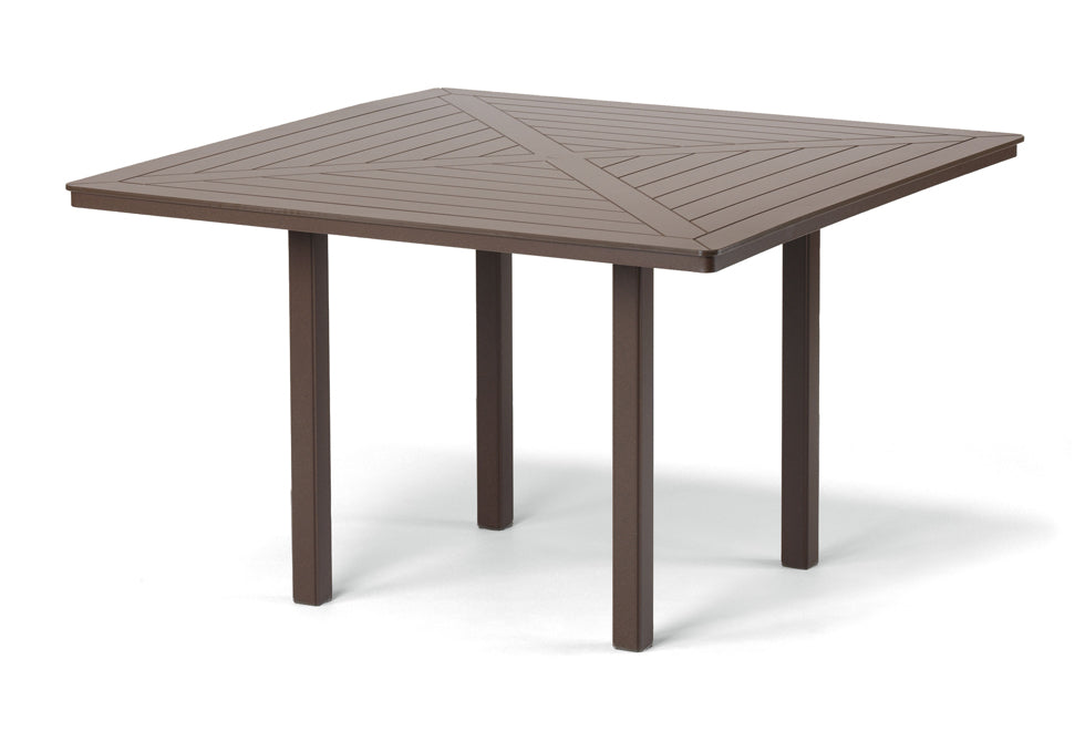 -Telescope Casual-64" Square MGP Table Top w/ Parsons Legs - Bar Height-Pangaea Patio