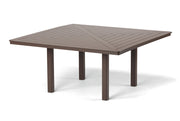 -Telescope Casual-64" Square MGP Table Top w/ Parsons Legs - Dining Height-Pangaea Patio