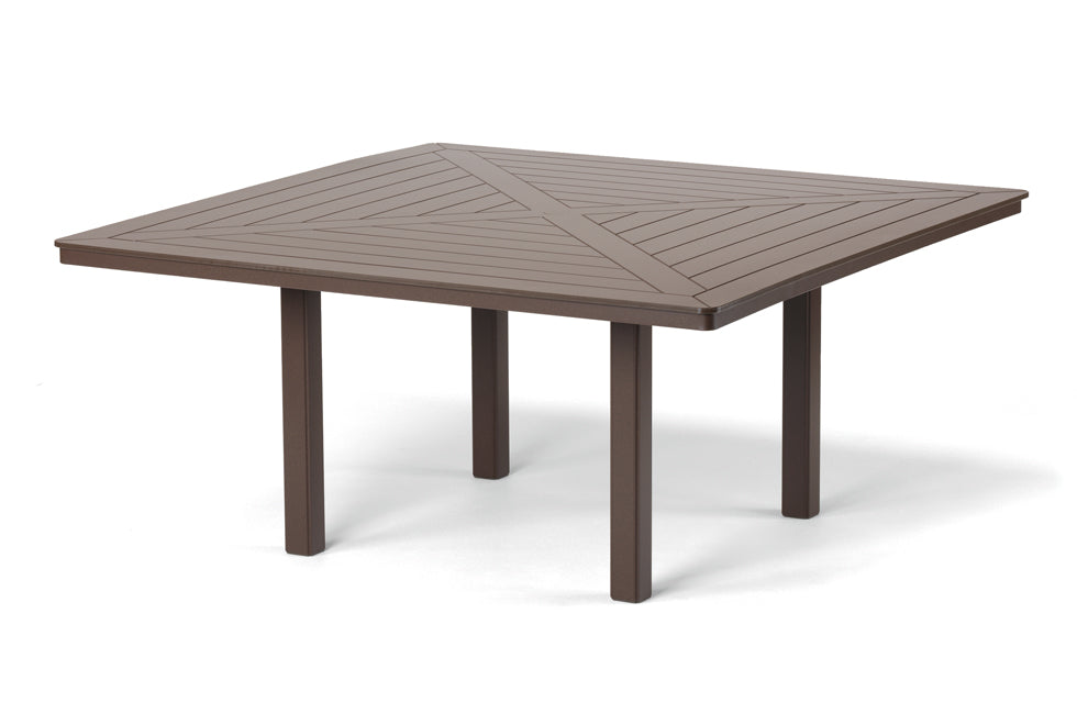 -Telescope Casual-64" Square MGP Table Top w/ Parsons Legs - Dining Height-Pangaea Patio