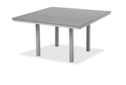 -Telescope Casual-64" Square Rustic Table Top w/ Parsons Legs - Bar Height-Pangaea Patio