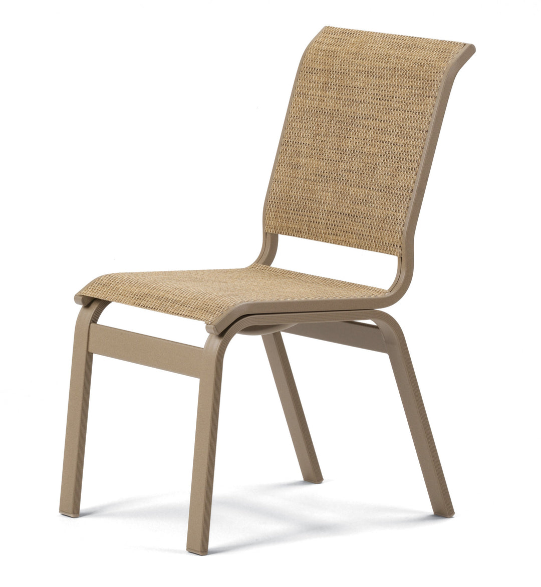 TC5A1-Telescope Casual-Aruba II Sling Armless Dining Chair-Pangaea Patio