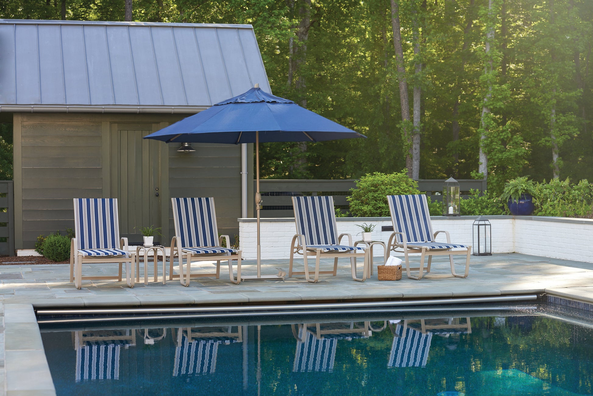 -Telescope Casual-Aruba II Sling Chaise-Pangaea Patio