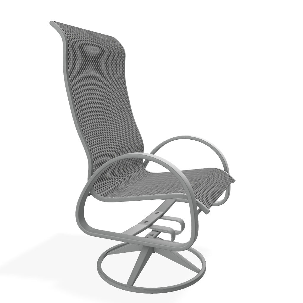 -Telescope Casual-Aruba II Sling Supreme Height Swivel Rocker-Pangaea Patio