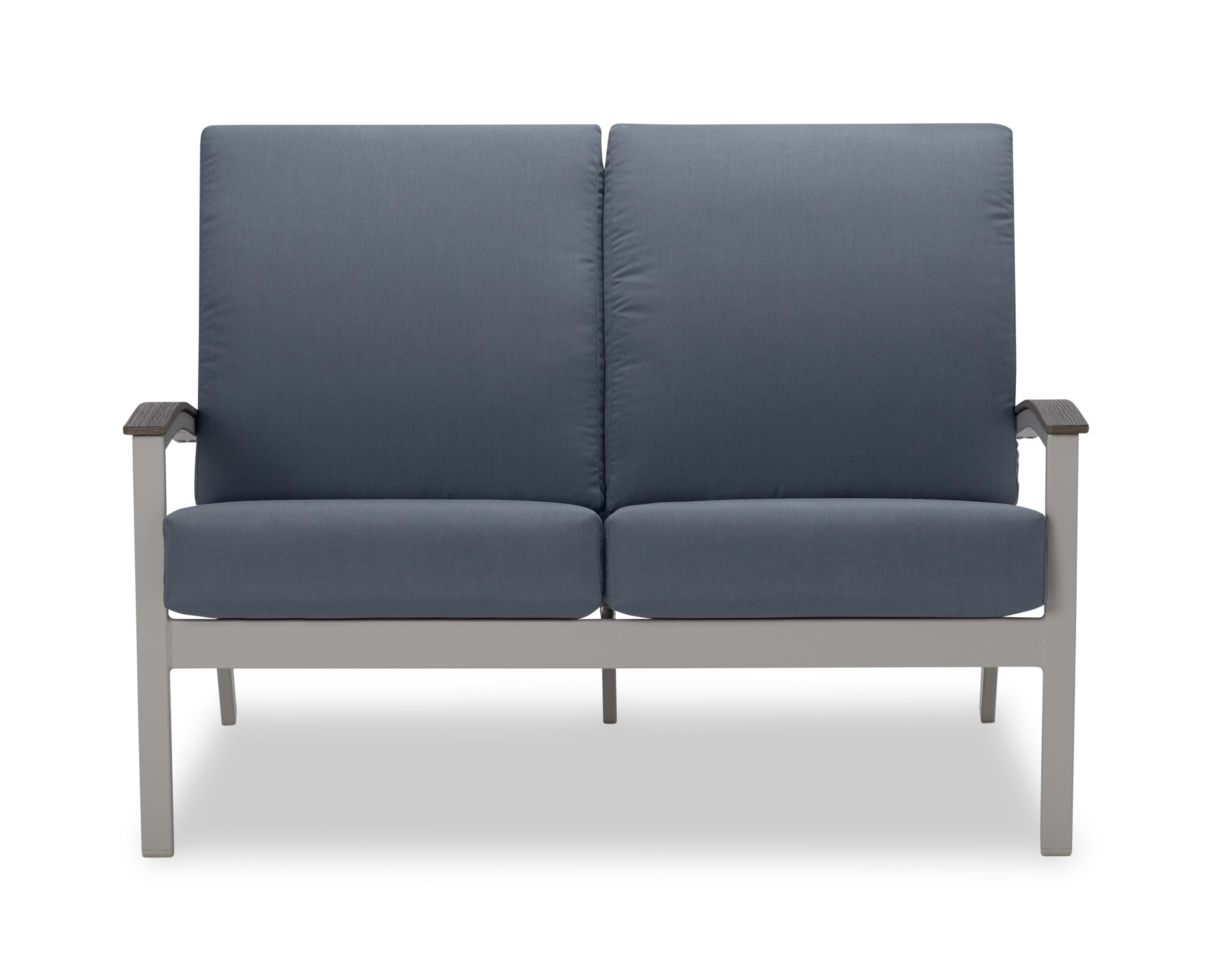 -Telescope Casual-Bazza Cushion Loveseat-Pangaea Patio