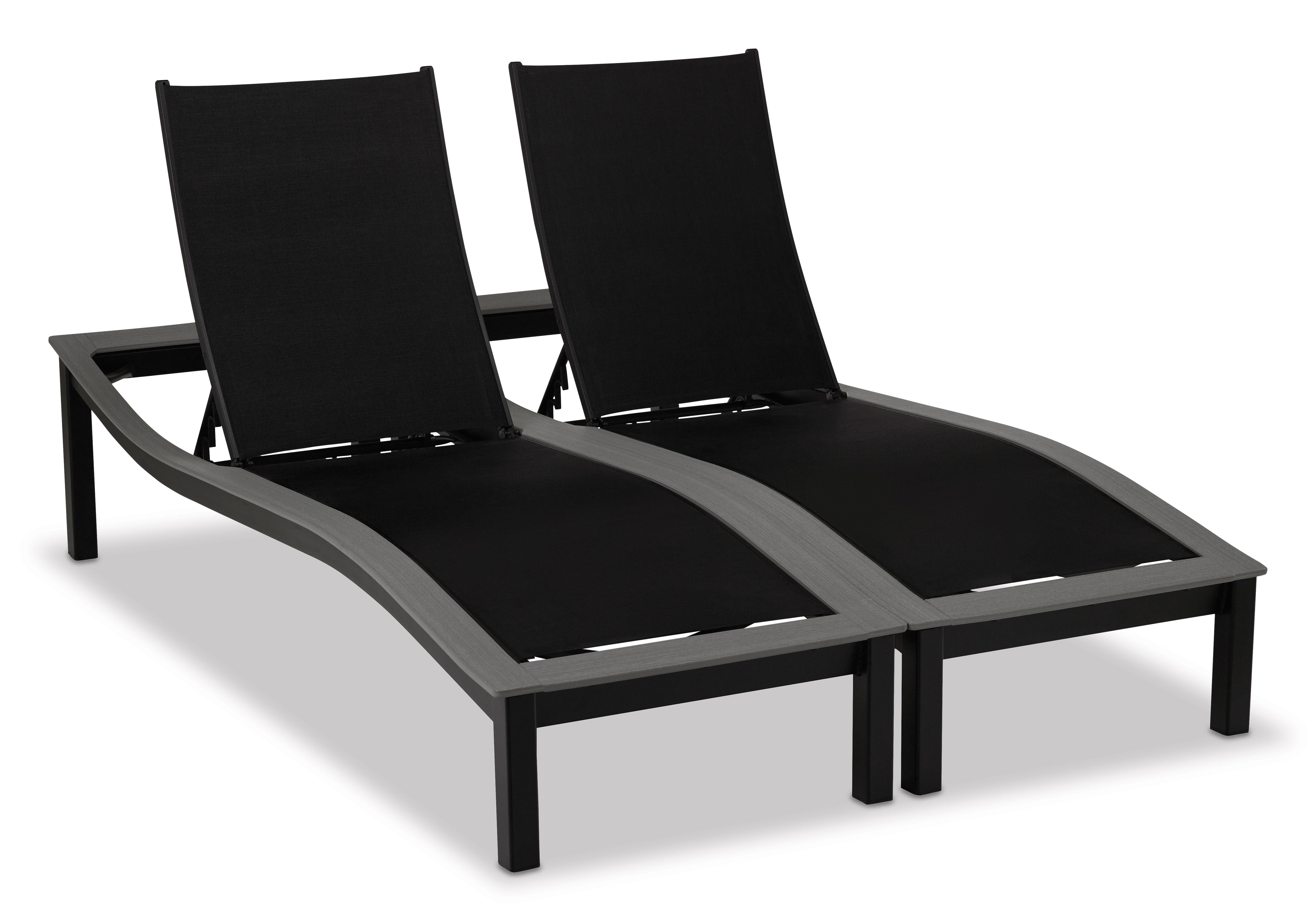 -Telescope Casual-Bazza Sling Add-on Chaise Connector Kit (Set of 2)-Pangaea Patio