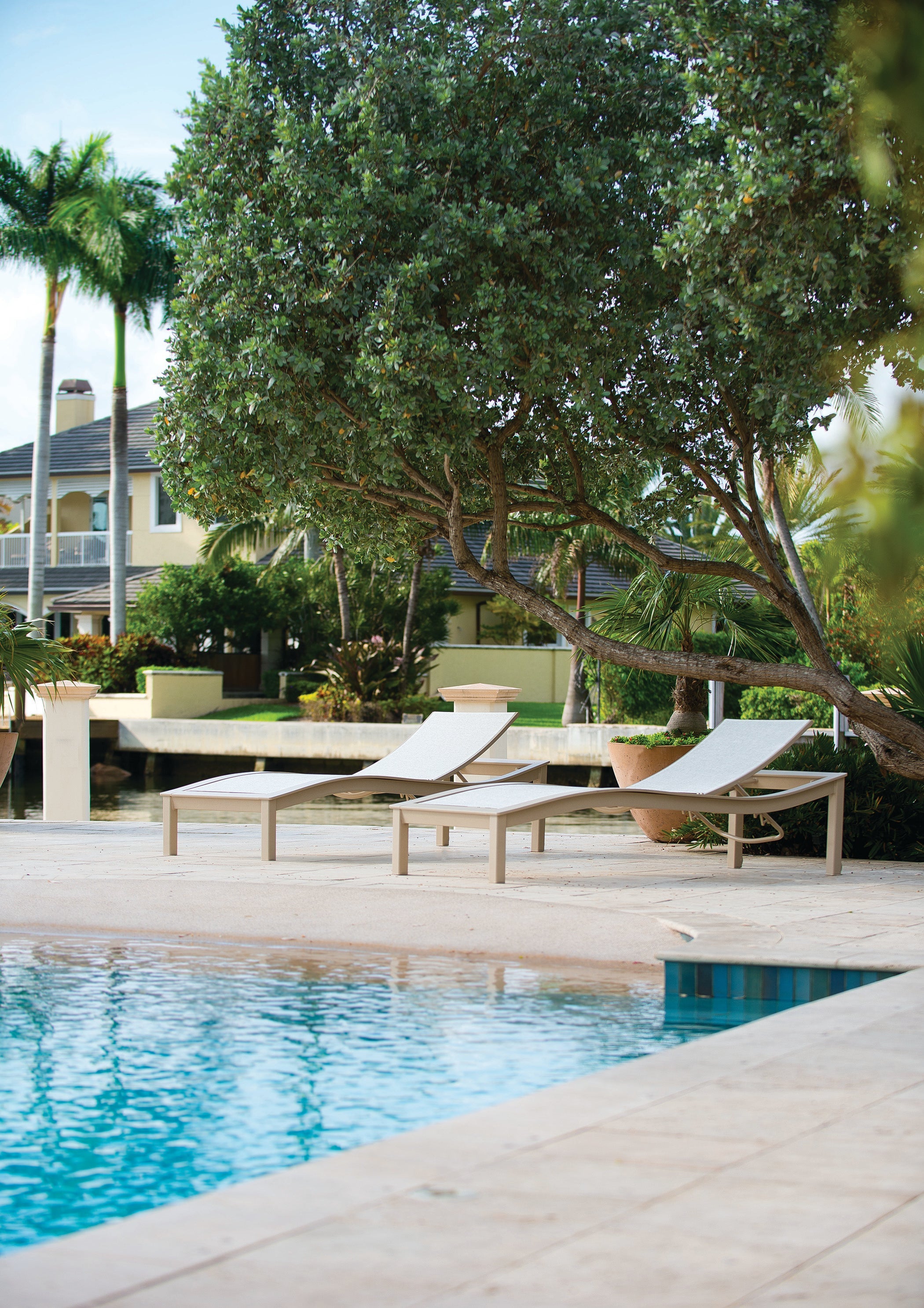 -Telescope Casual-Bazza Sling Armless Chaise-Pangaea Patio