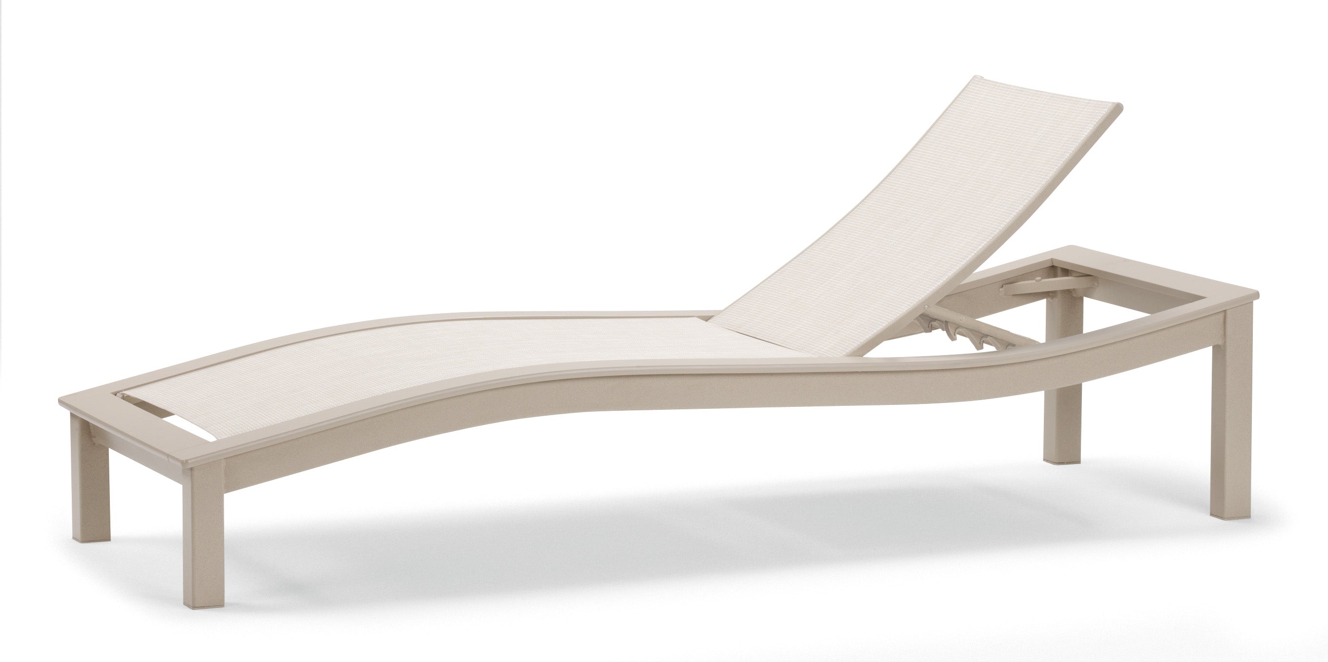 -Telescope Casual-Bazza Sling Armless Chaise-Pangaea Patio