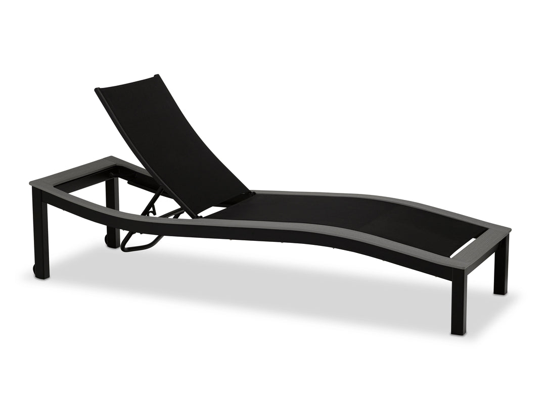 TCZ5S-Telescope Casual-Bazza Sling Armless Chaise-Pangaea Patio