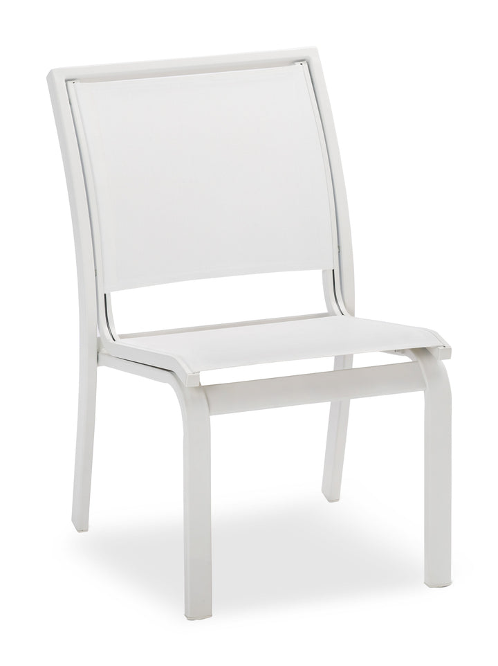 TC9K5-Telescope Casual-Bazza Sling Armless Dining Chair-Pangaea Patio