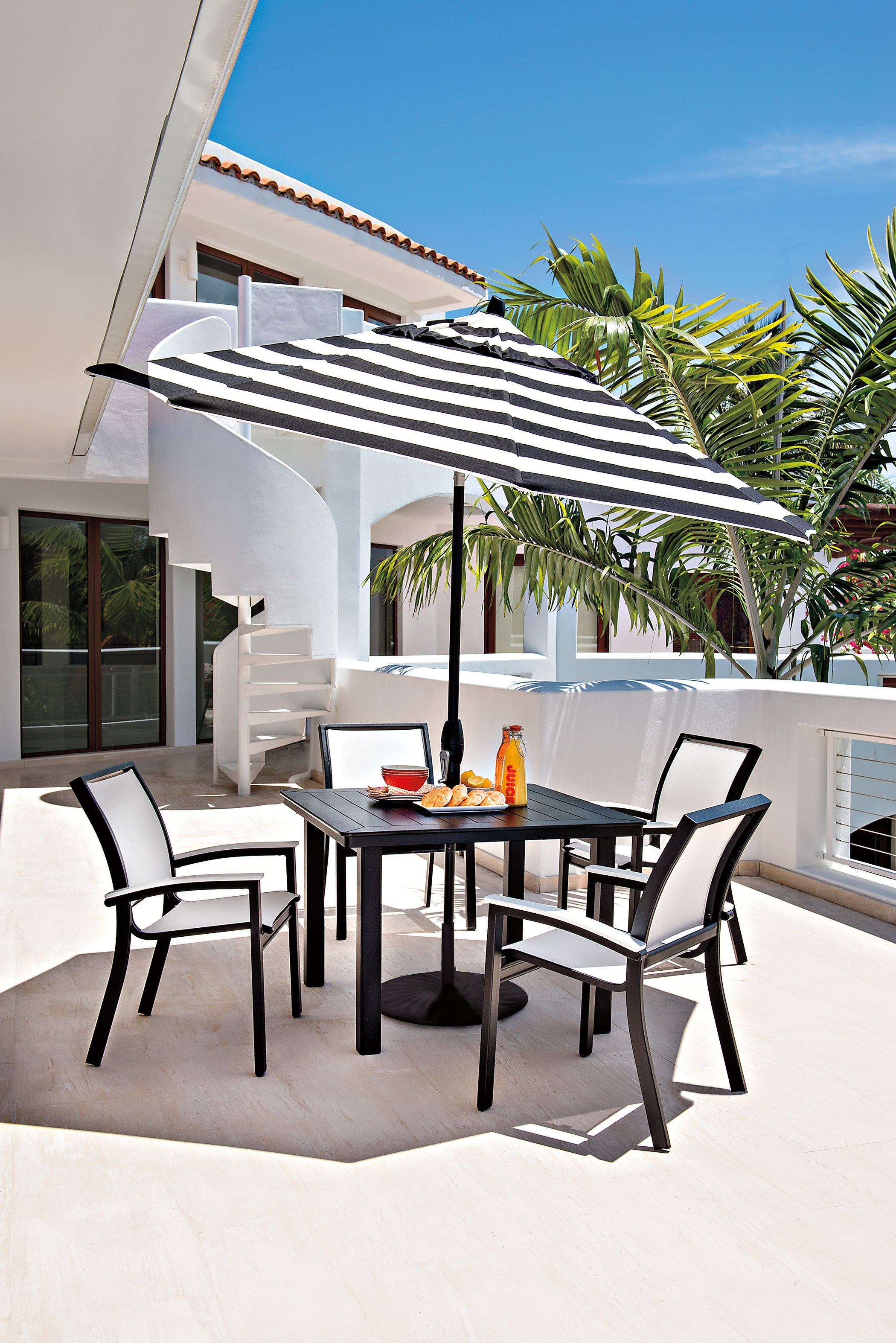 -Telescope Casual-Bazza Sling Dining Chair-Pangaea Patio