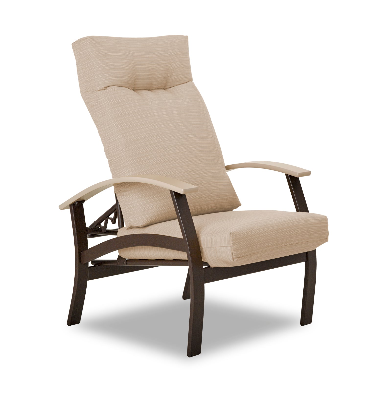 -Telescope Casual-Belle Isle Cushion Supreme Height Adjustable Arm Chair-Pangaea Patio