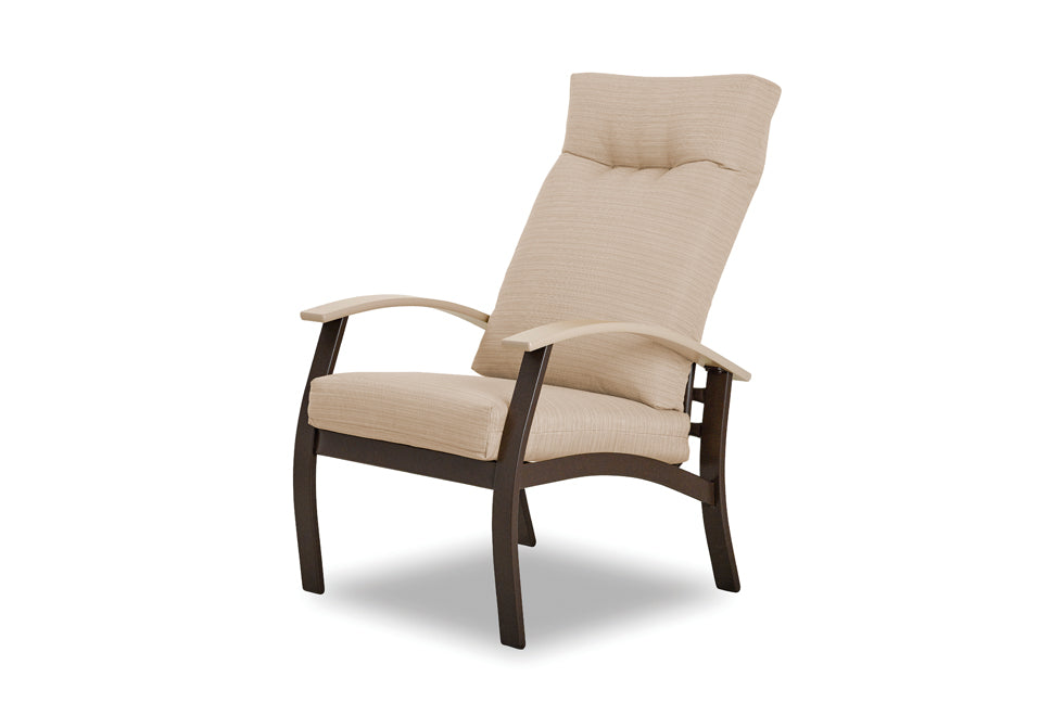 TCB51-Telescope Casual-Belle Isle Cushion Supreme Height Arm Chair-Pangaea Patio