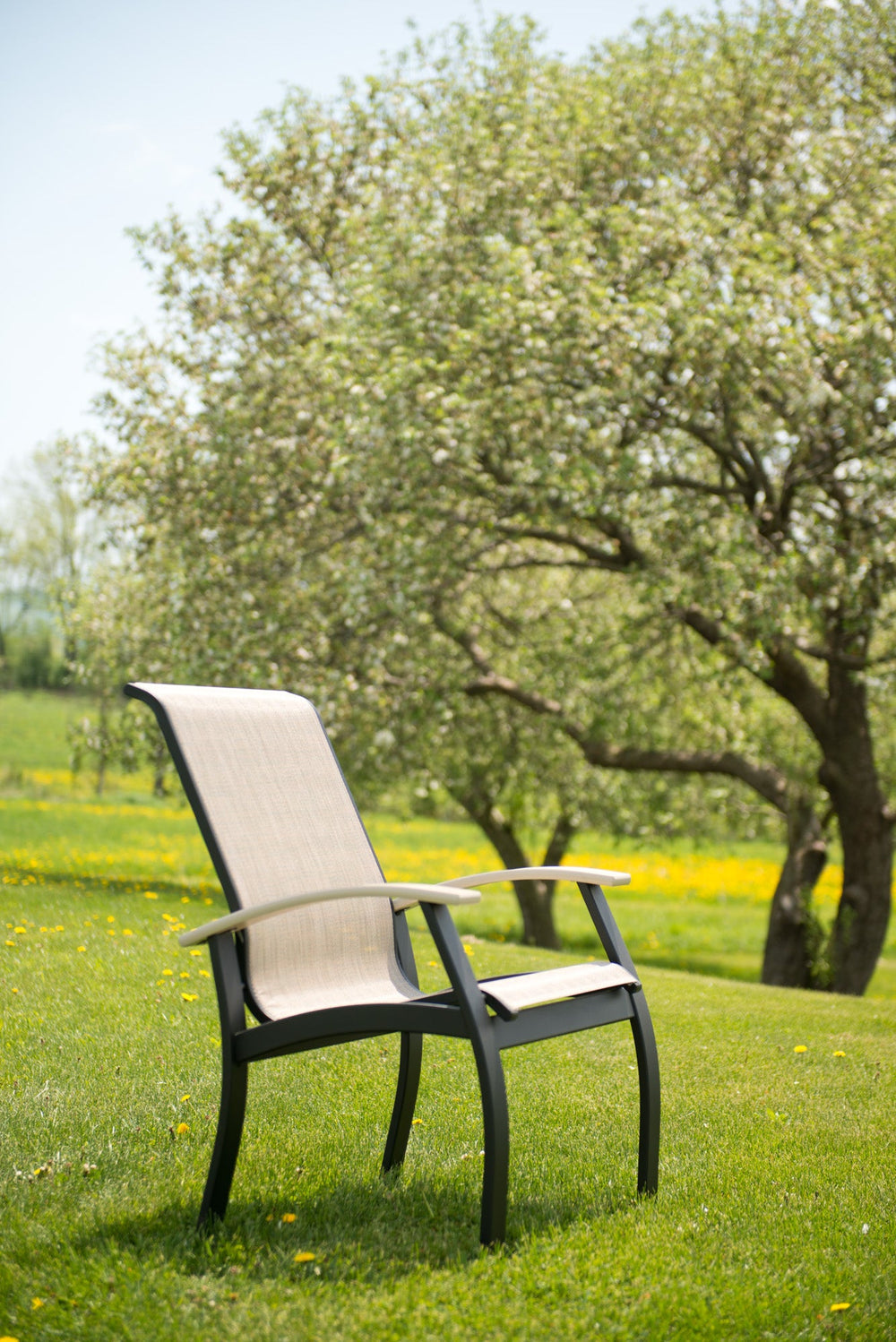 -Telescope Casual-Belle Isle Sling Arm Chair-Pangaea Patio