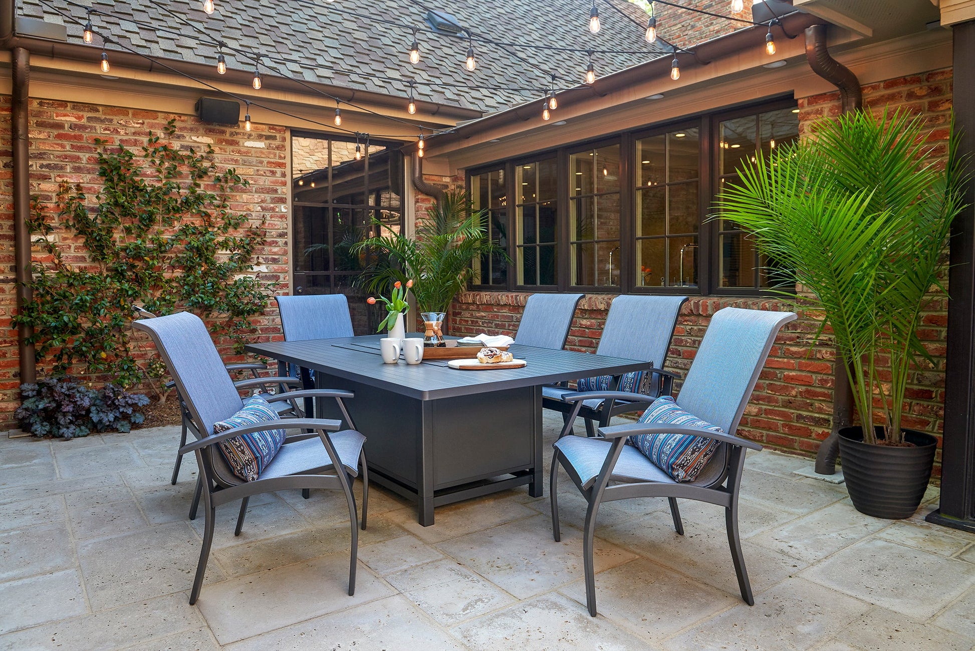 -Telescope Casual-Belle Isle Sling Arm Chair-Pangaea Patio