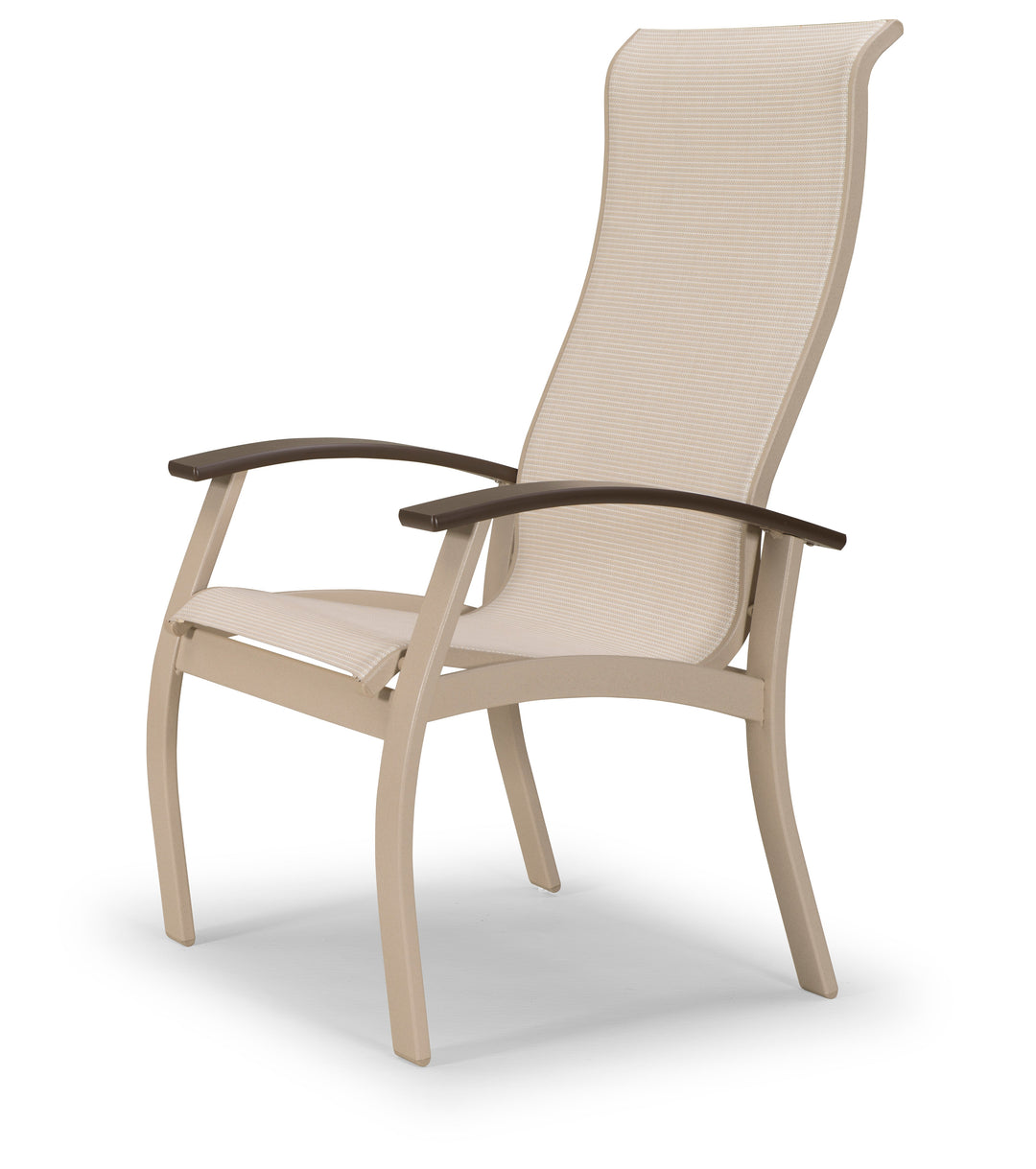 TCL51-Telescope Casual-Belle Isle Sling Supreme Height Arm Chair-Pangaea Patio