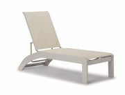 -Telescope Casual-Dune Sling Armless Chaise w/ Wheels-Pangaea Patio