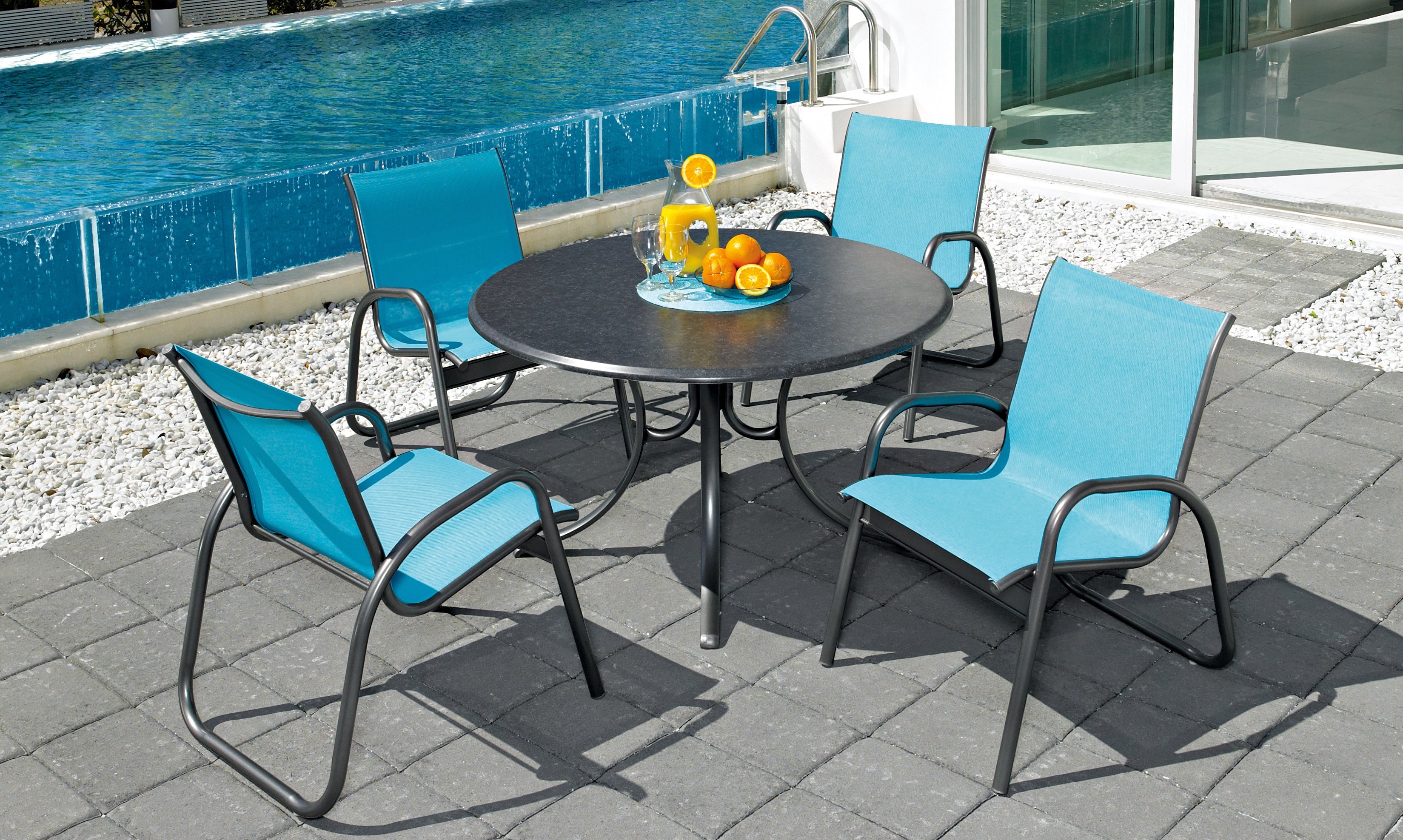 -Telescope Casual-Gardenella Sling Arm Chair-Pangaea Patio