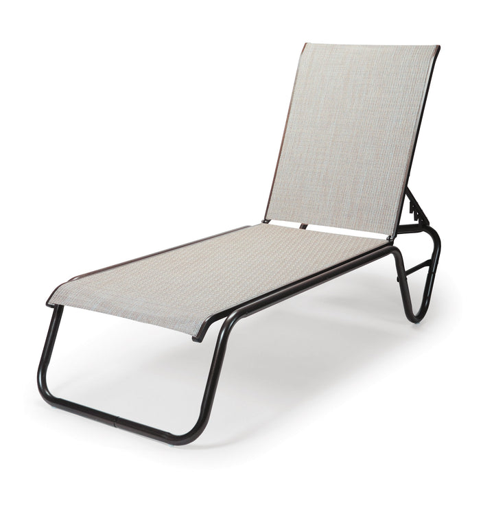 -Telescope Casual-Gardenella Sling Armless Chaise-Pangaea Patio