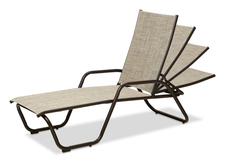 TC772-Telescope Casual-Gardenella Sling Chaise-Pangaea Patio