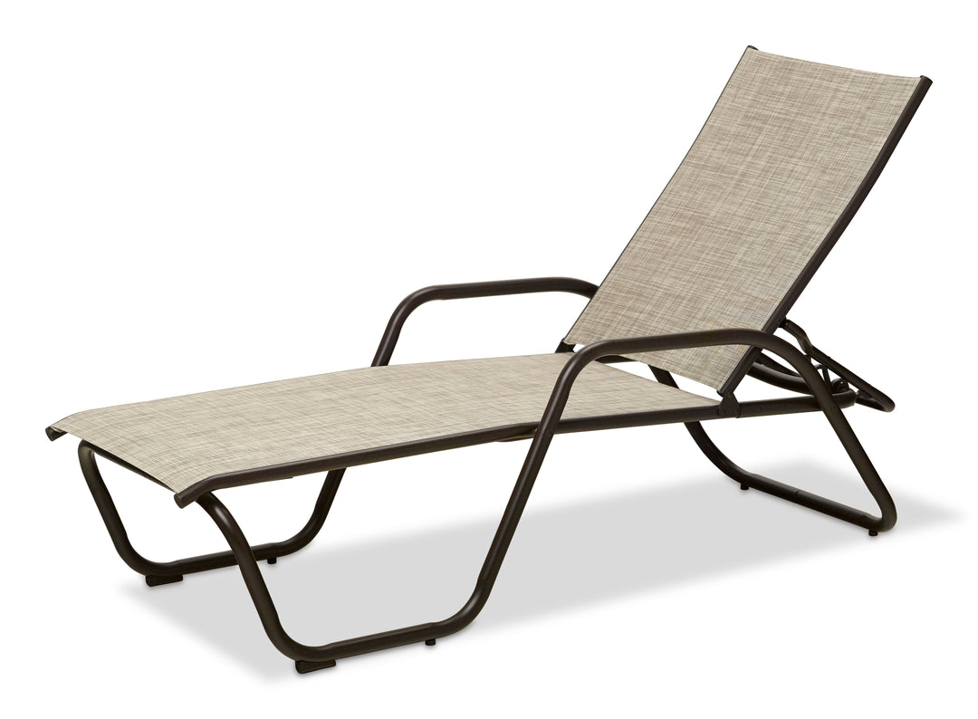 TC772-Telescope Casual-Gardenella Sling Chaise-Pangaea Patio